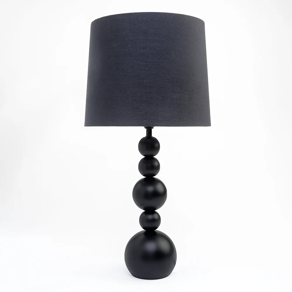 Vanilla Glow Table Lamp ls 0658 black 1