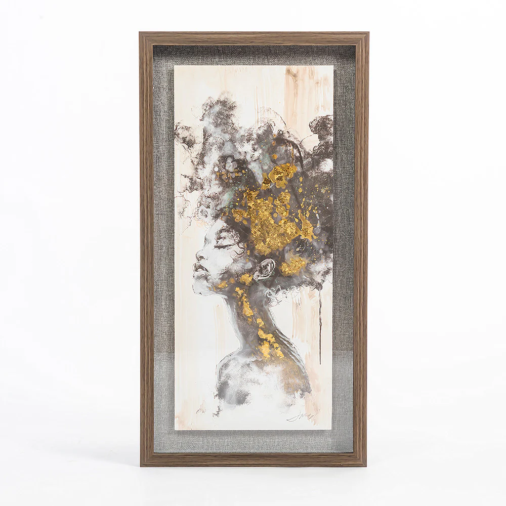 Woman of the Wild Hue Wall Painting ls 0948 1